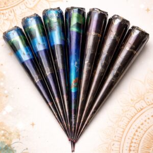 6 Instant Mehndi Cones